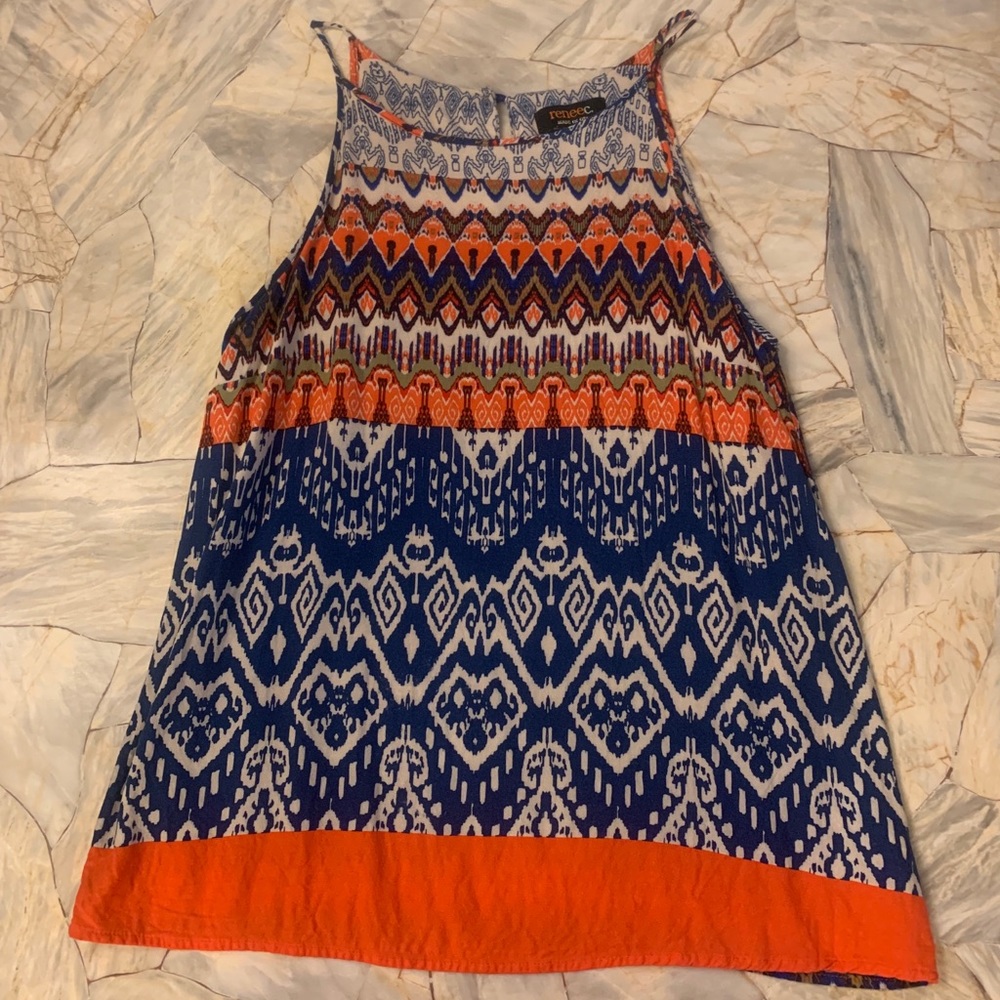 Multicolored tank top